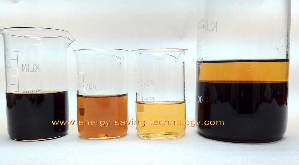 sulfur removal (95%) from the diesel fuel and heating oil