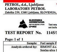 improvement of the quality the ship's fuel